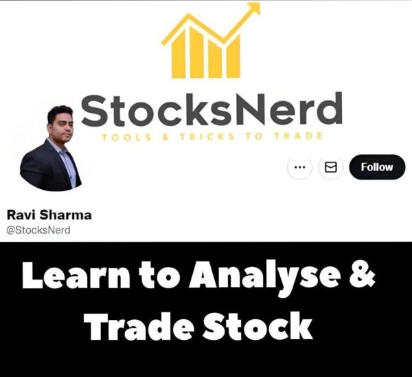 Ravi Sharma - StocksNerd - Learn To Analyse & Trade Stock - The Course Gallery