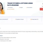 TRADE FUTURES & OPTIONS USING DATA READING – JYOTI BUDIA 2021 Course - The Course Gallery