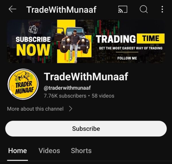 TradeWithMunaaf Course - King Bar Strategy Trade With Munaaf - The Course Gallery